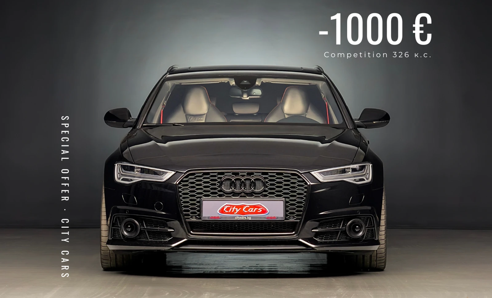 Audi A6 Competition 326 к.с. PANORAMA ACC 