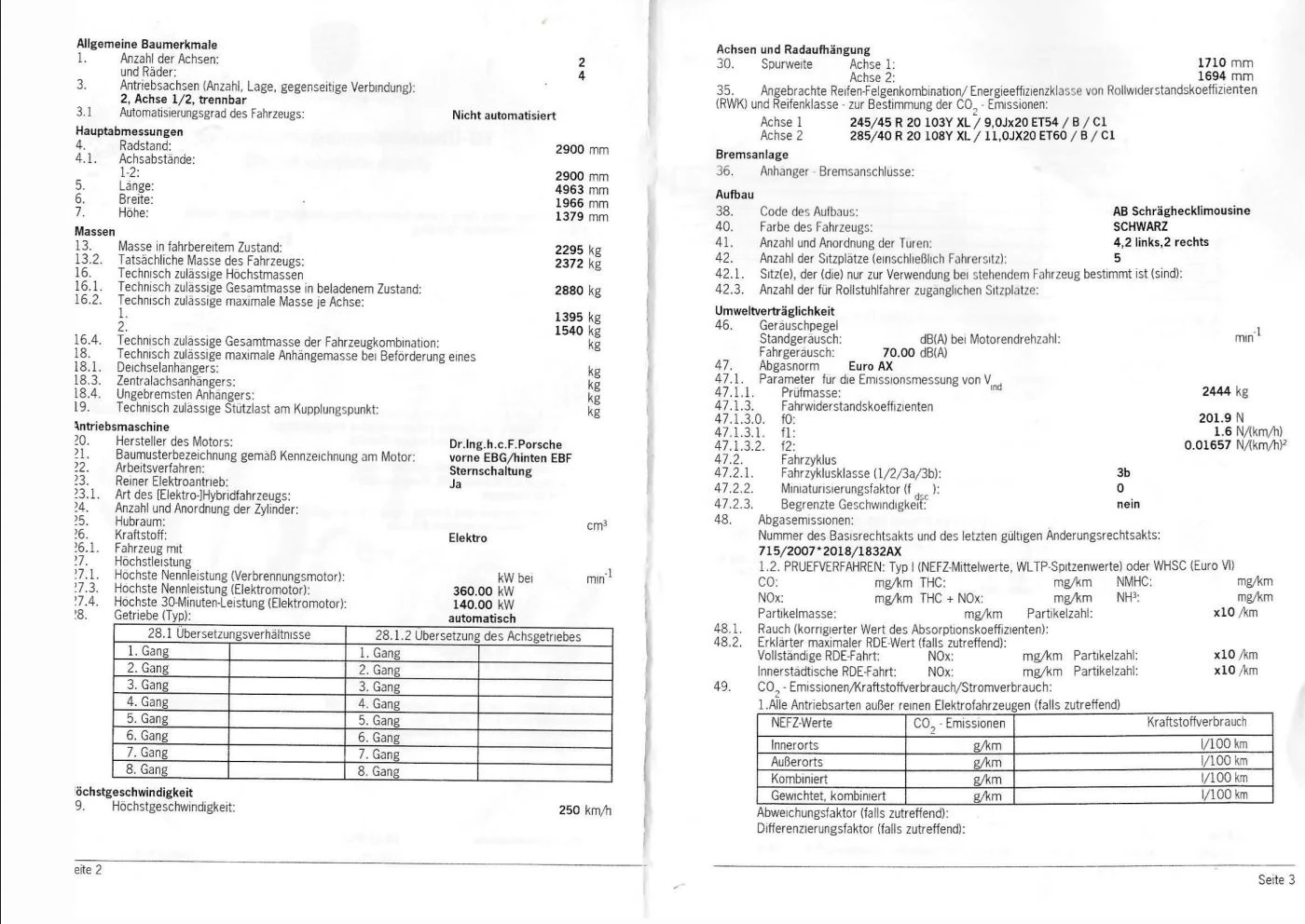 Porsche Taycan 4S, снимка 15 - Автомобили и джипове - 53983678