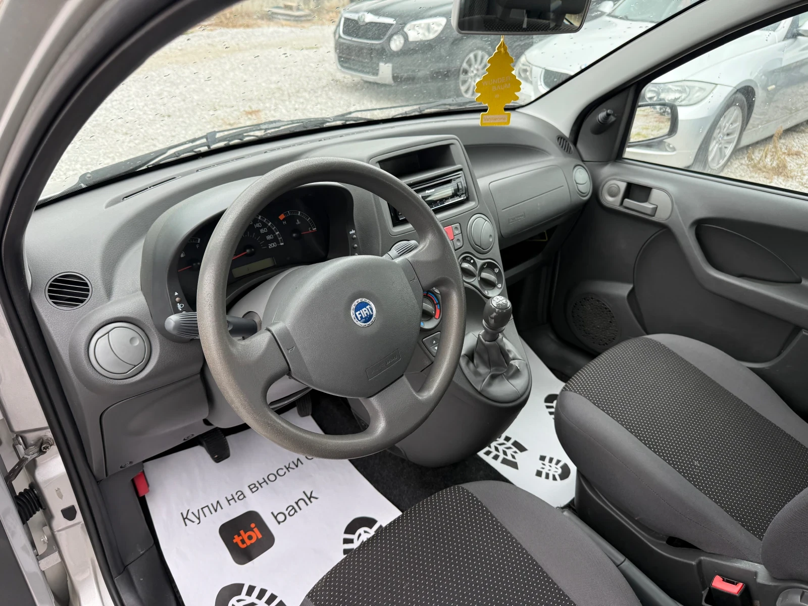 Fiat Panda 1.2i клима, снимка 11 - Автомобили и джипове - 54542411