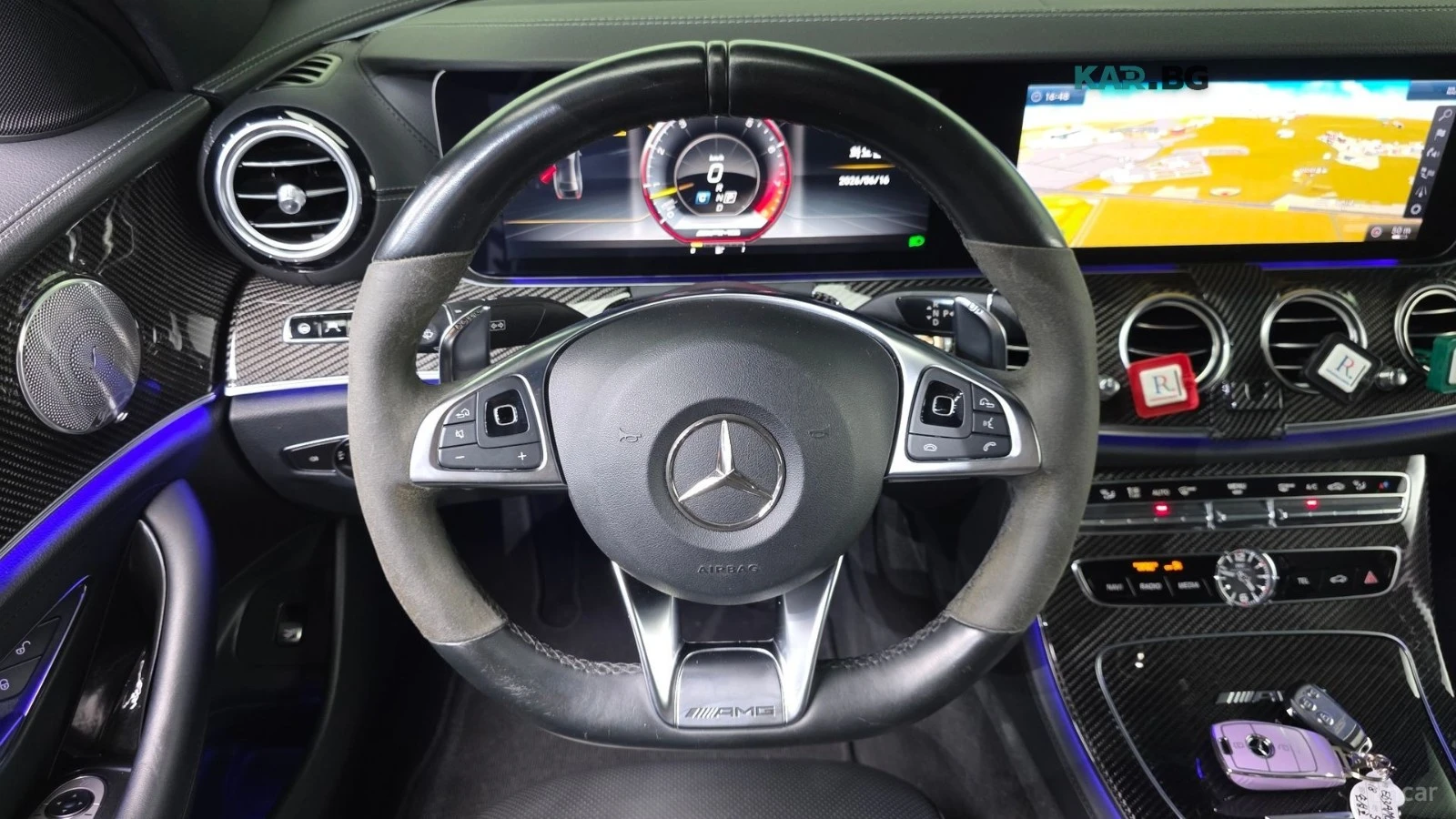 Mercedes-Benz E 63 AMG 4MATIC+ * HUD* 360* ОБДУХВ* НАВИ* ПАНО, снимка 12 - Автомобили и джипове - 56196582