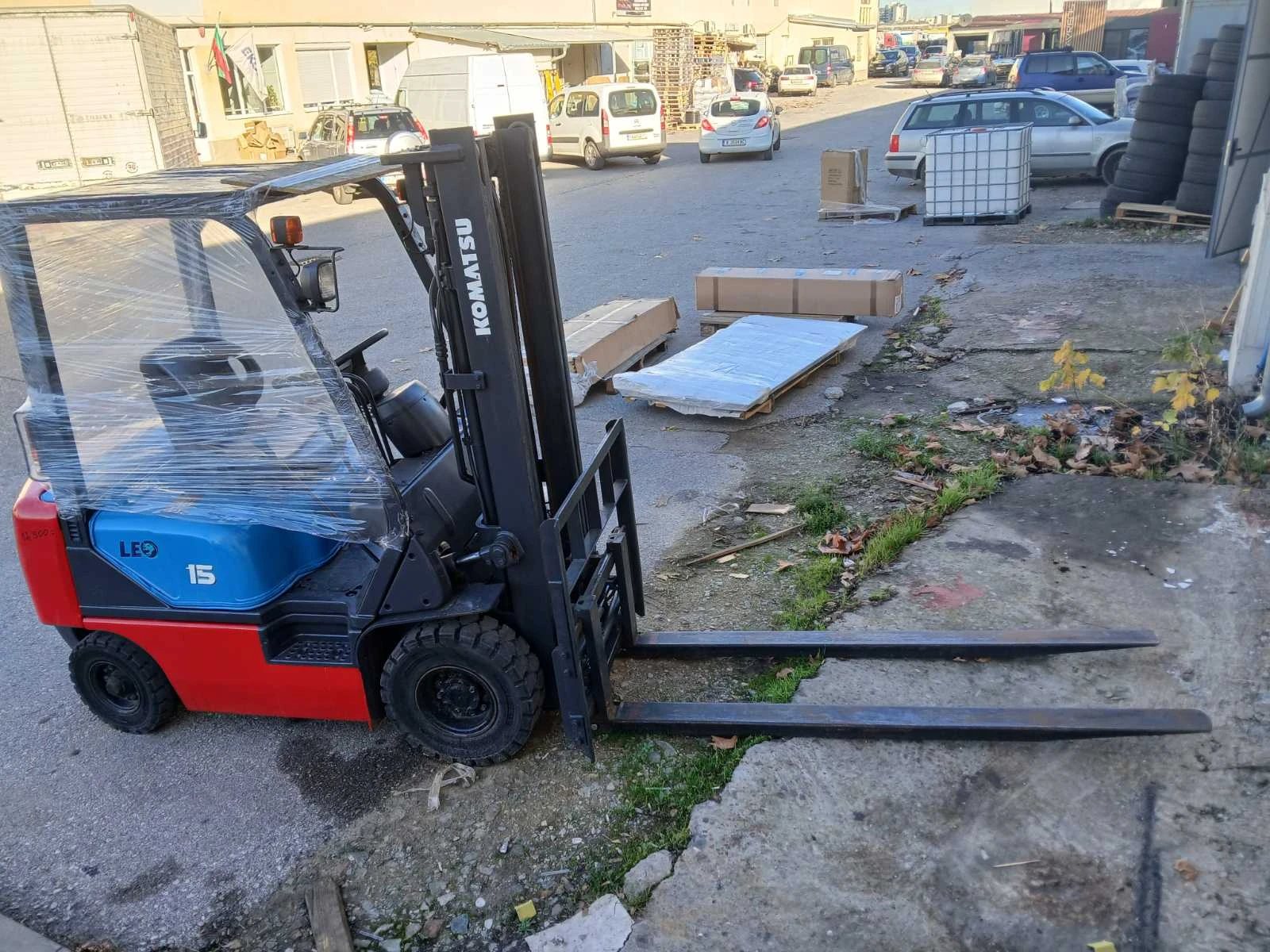 Мотокар Komatsu , снимка 1