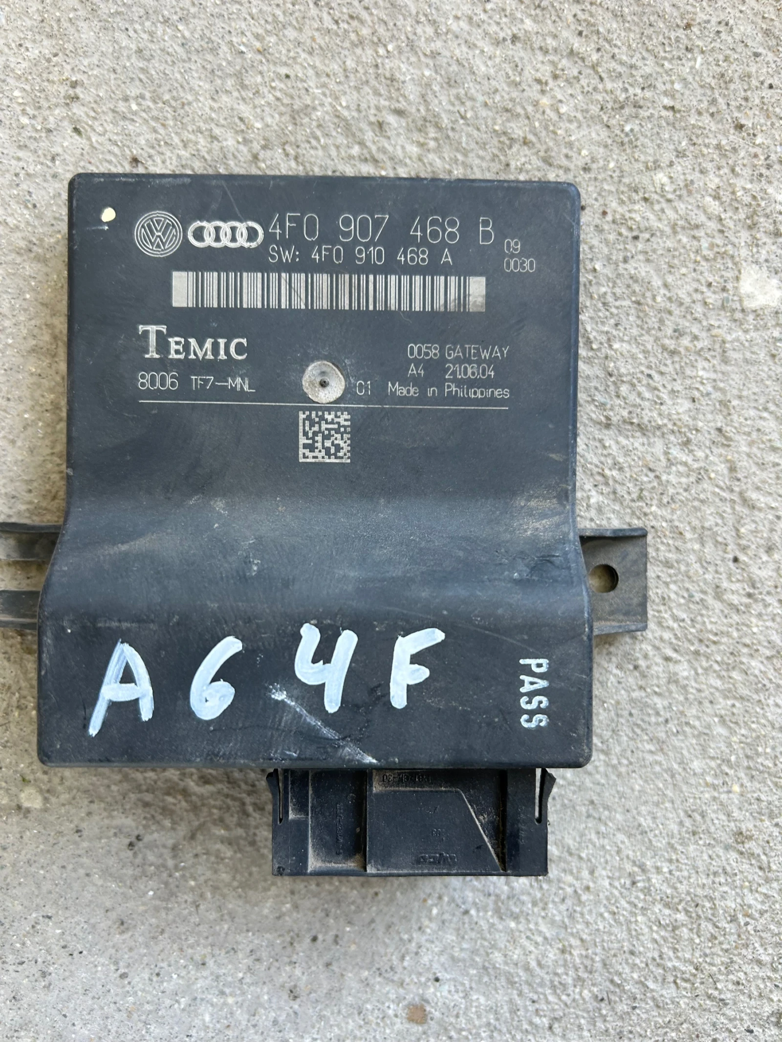 4F0907468B Gateway модул AUDI A4 B6