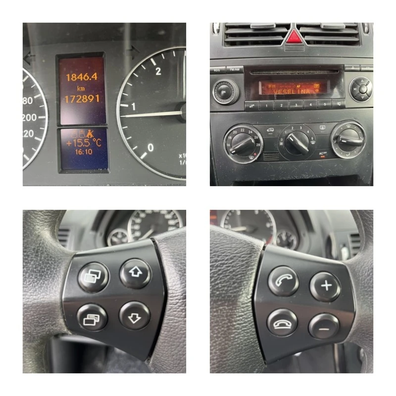 Mercedes-Benz A 160 2.0CDI 82кс FACE EURO 4 КЛИМАТИК, снимка 13 - Автомобили и джипове - 40326870