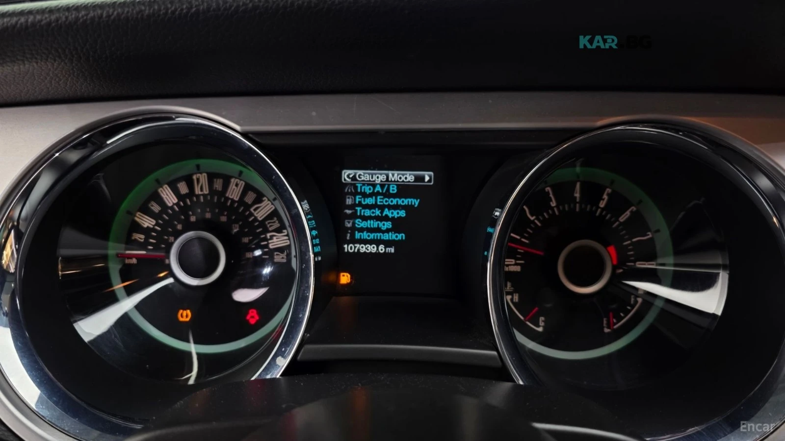Ford Mustang * 3.7* КОЖА* ПОДГРЕВ* , снимка 8 - Автомобили и джипове - 54729243