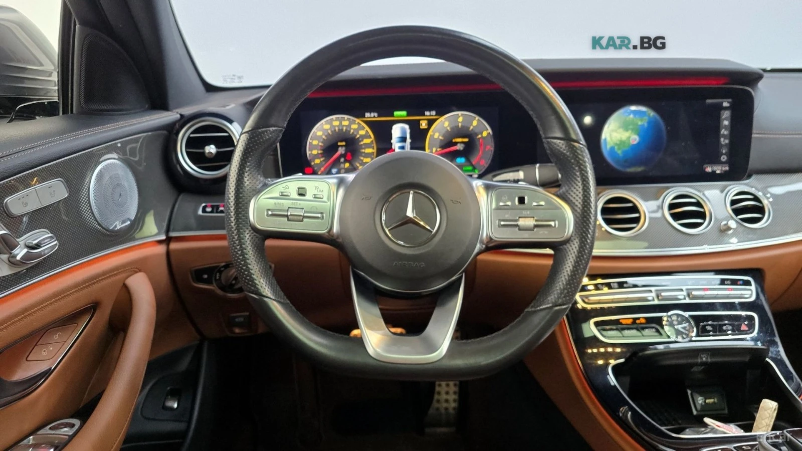 Mercedes-Benz E 350 4MATIC* AMG-LINE* DRIVE-ASSIST* 360CAM* BURMESTER*, снимка 7 - Автомобили и джипове - 54796225