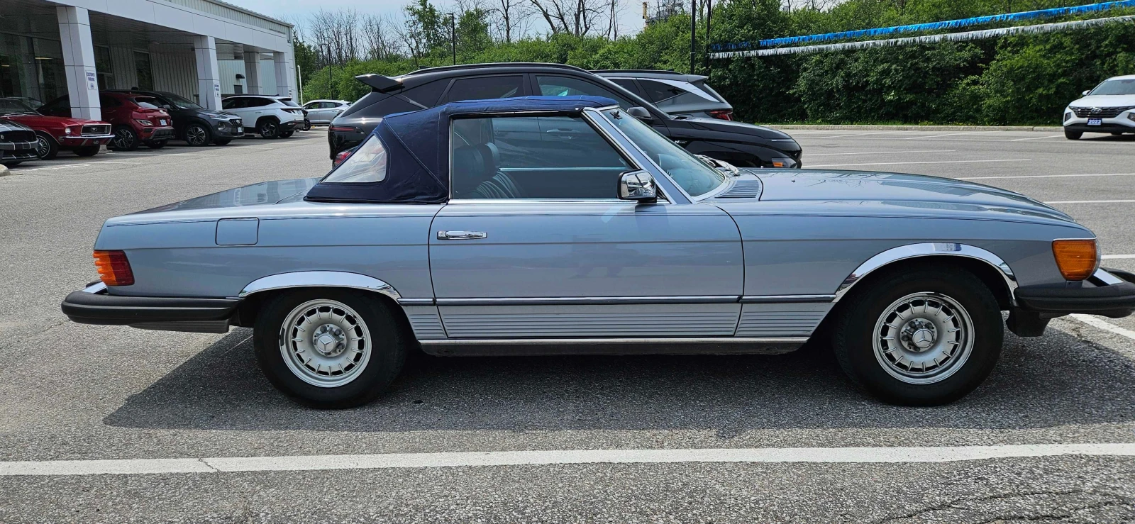 Mercedes-Benz SL * 380SL * АВТОКРЕДИТ БЕЗ ПЪРВОНАЧАЛНА ВНОСКА* , снимка 3 - Автомобили и джипове - 55984326
