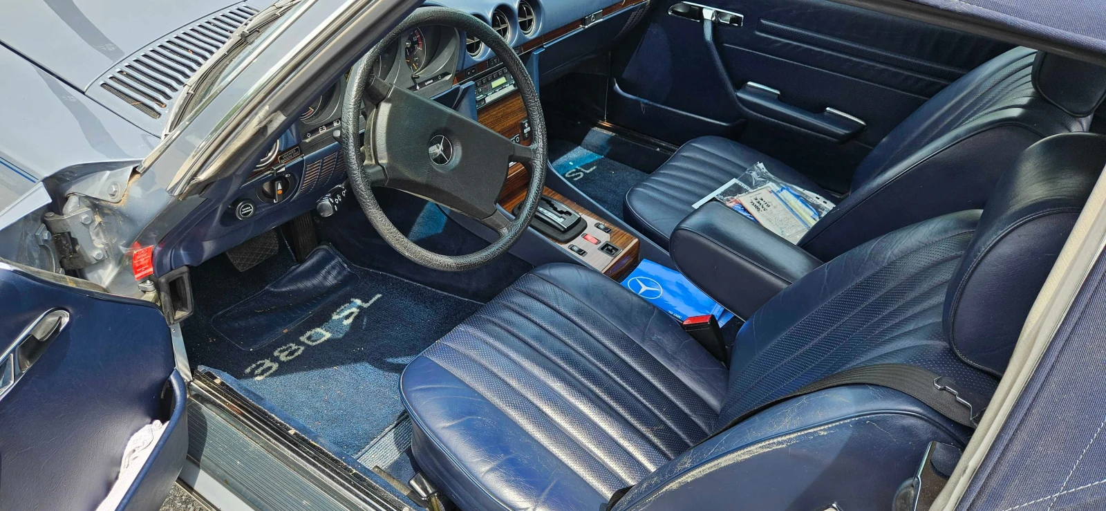 Mercedes-Benz SL * 380SL * АВТОКРЕДИТ БЕЗ ПЪРВОНАЧАЛНА ВНОСКА* , снимка 5 - Автомобили и джипове - 55984326