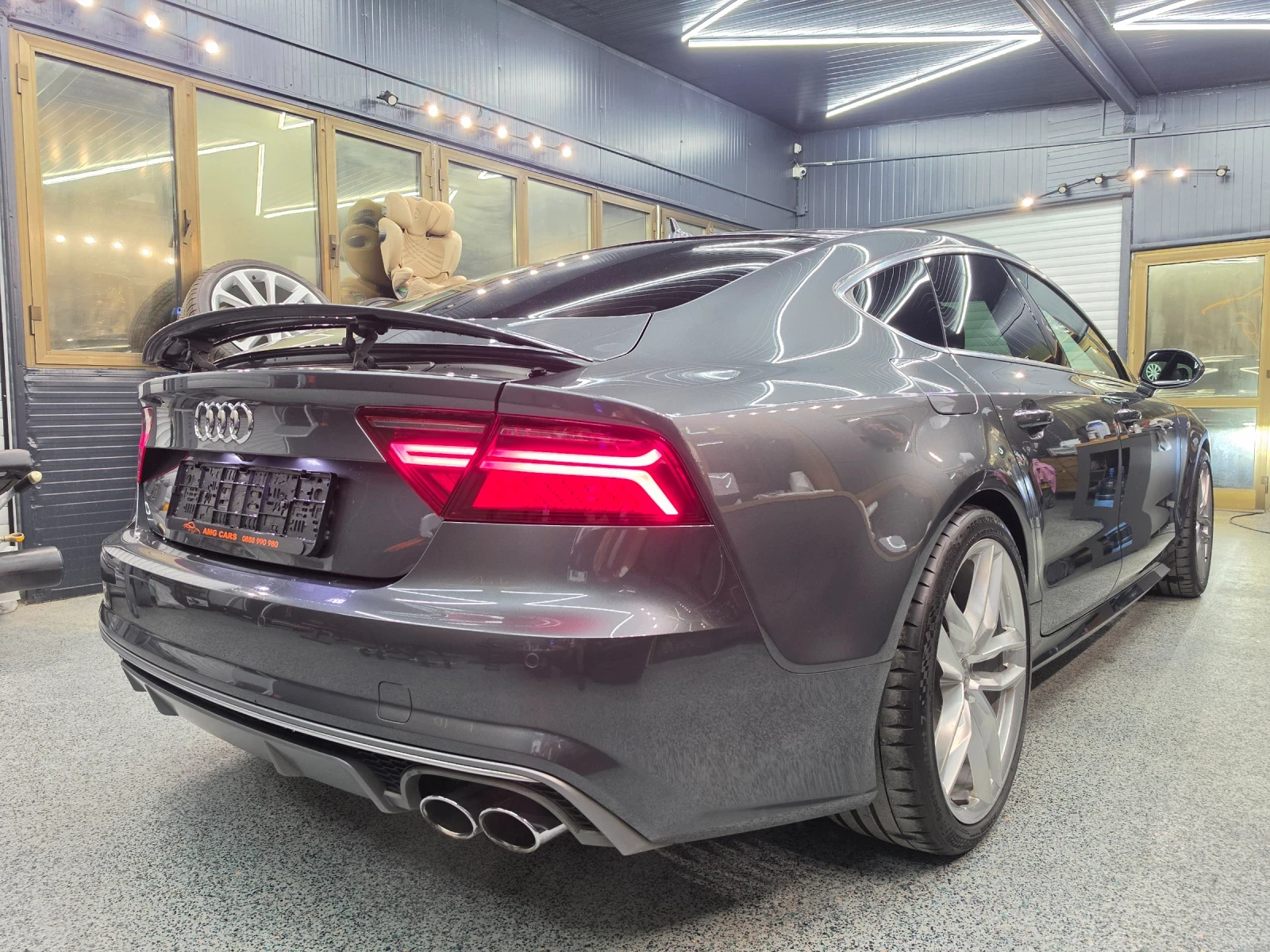 Audi S7 B&O Head Up 360, снимка 7 - Автомобили и джипове - 56687117