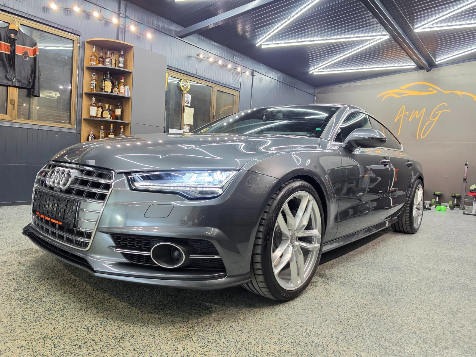 Audi S7 B&O Head Up 360, снимка 3 - Автомобили и джипове - 56687117