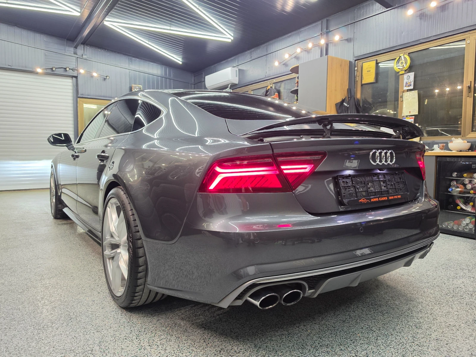 Audi S7 B&O Head Up 360, снимка 6 - Автомобили и джипове - 56687117