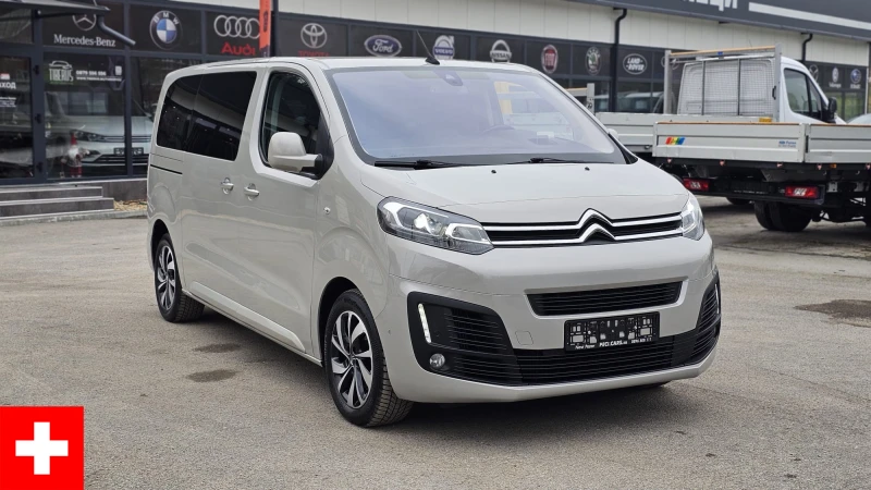 Citroen Spacetourer 2.0HDI 6SP CH-8 МЕСТА-ИСТОРИЯ-ФУЛ-ТОП СЪСТ.-ЛИЗИНГ