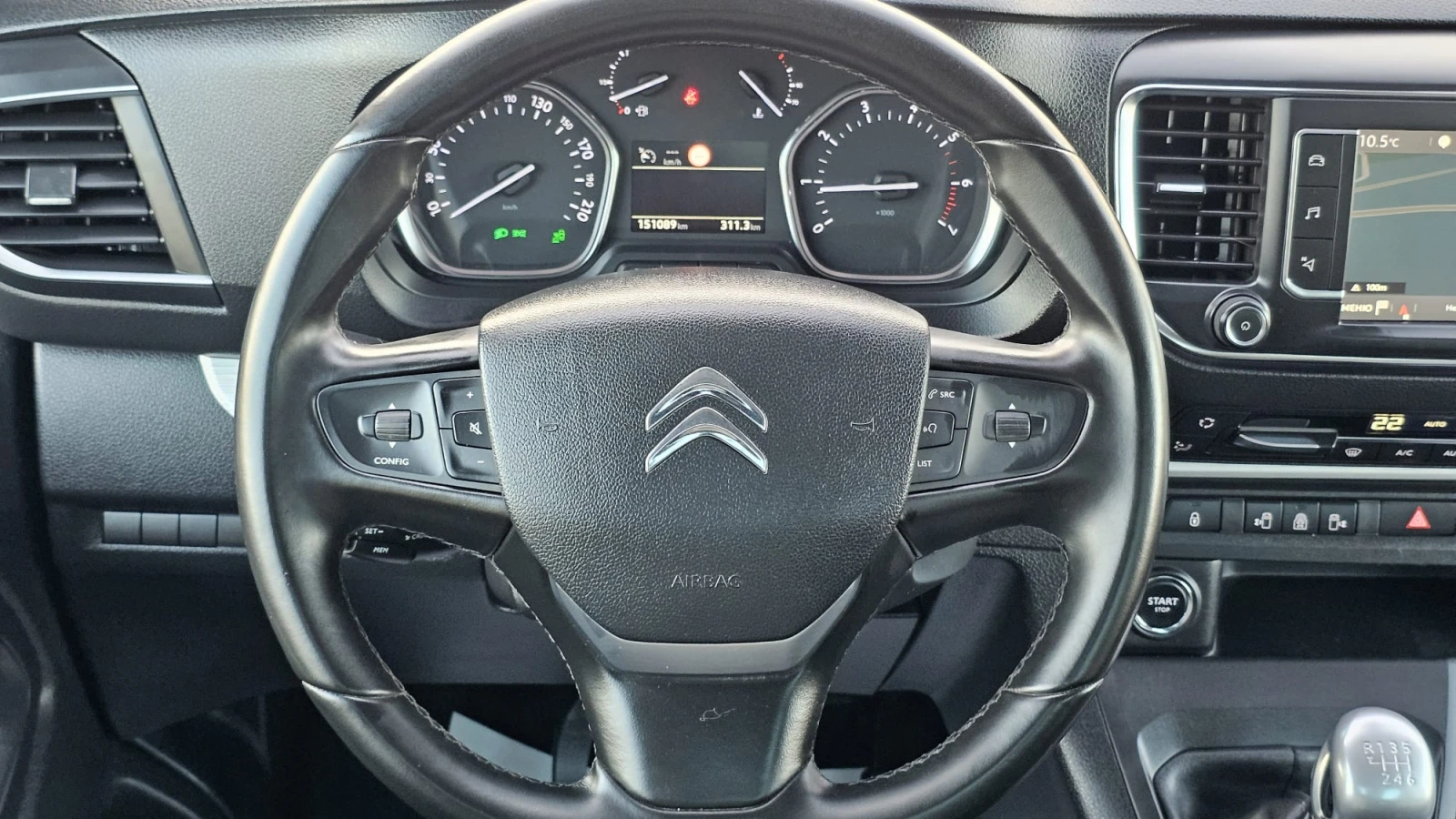 Citroen Spacetourer 2.0HDI 6SP CH-8 МЕСТА-ИСТОРИЯ-ФУЛ-ТОП СЪСТ.-ЛИЗИНГ - изображение 10