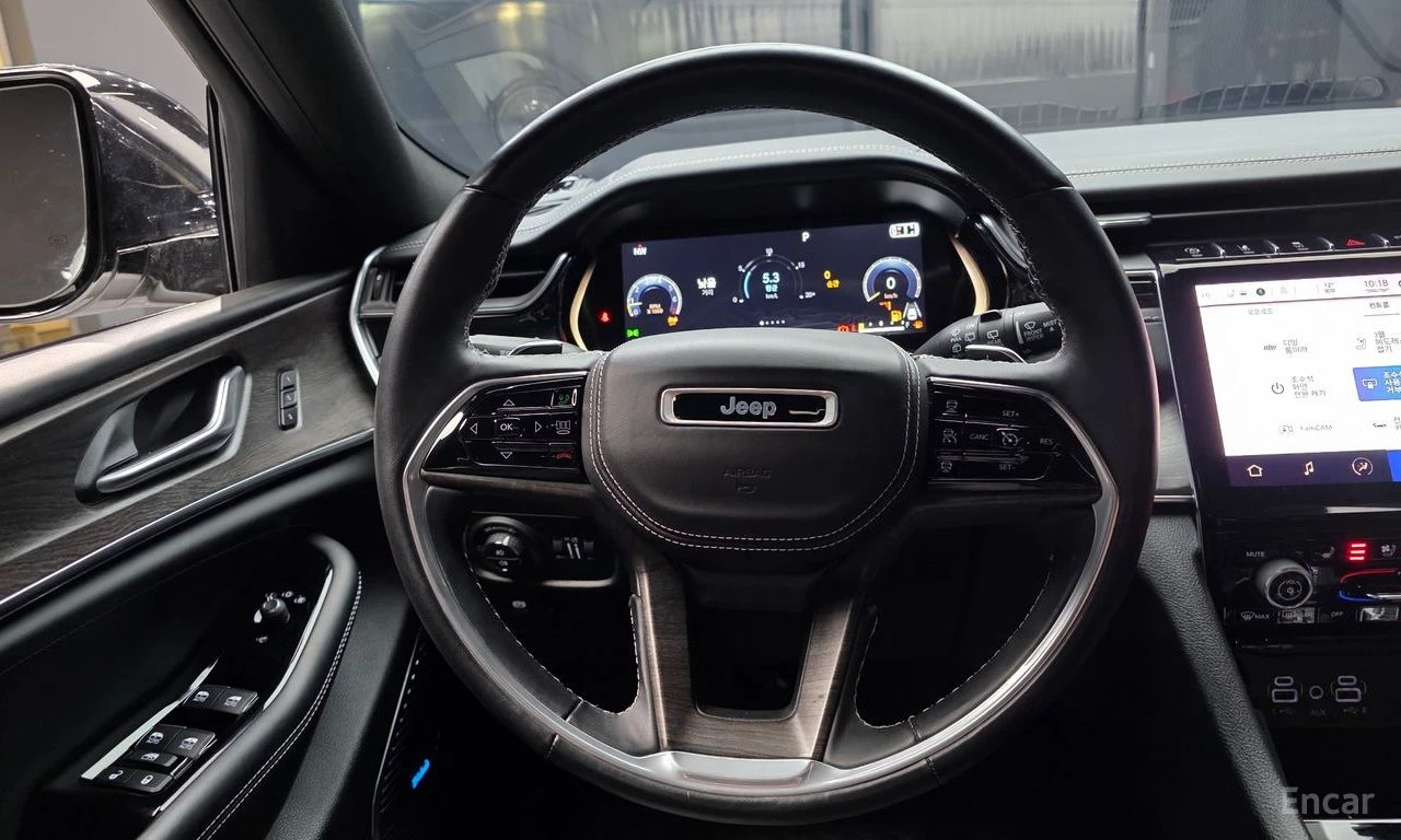 Jeep Grand cherokee OVERLAND* ДИСТРОНИК* ОБДУХВАНЕ* ХЕДЪП* , снимка 7 - Автомобили и джипове - 54301348