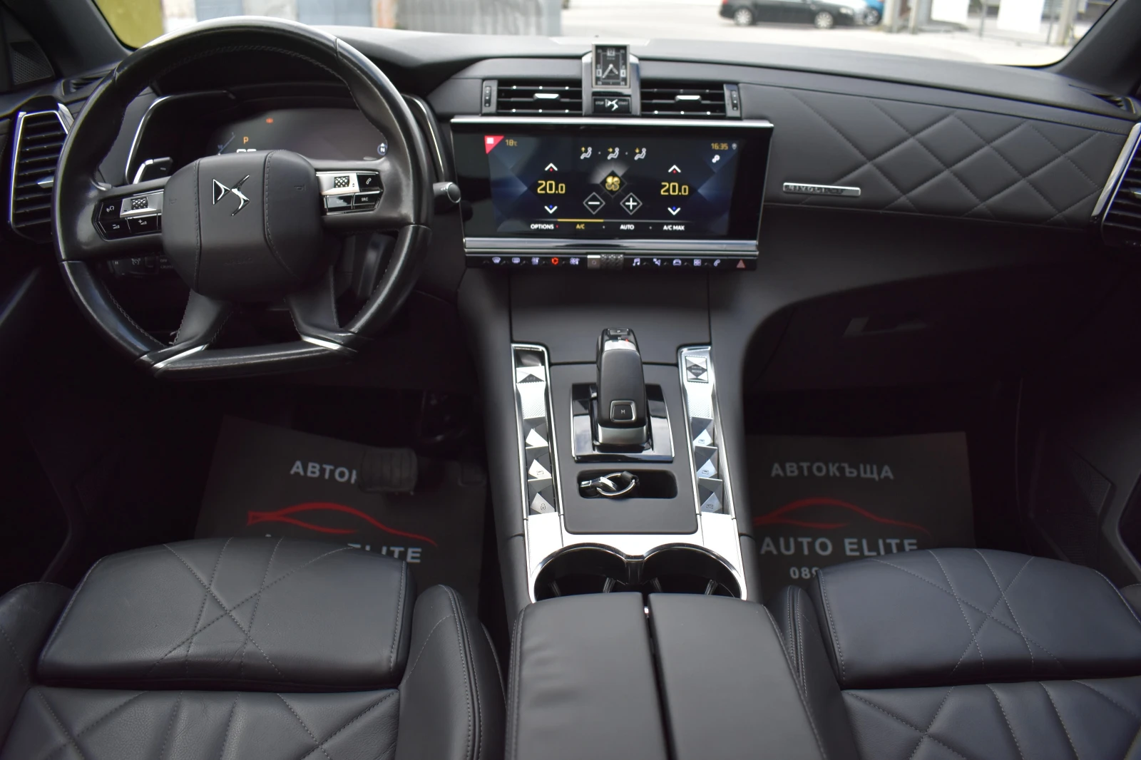 Citroen DS 7 Crossback 1.6I= PURETECH= RIVOLI= 104000km= FULL= УНИКАТ!!, снимка 12 - Автомобили и джипове - 54568602