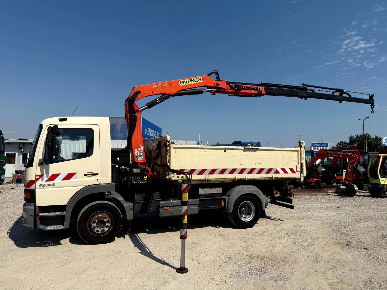 Mercedes-Benz Atego 1323 КРАН PALFINGER PK10000 - изображение 9