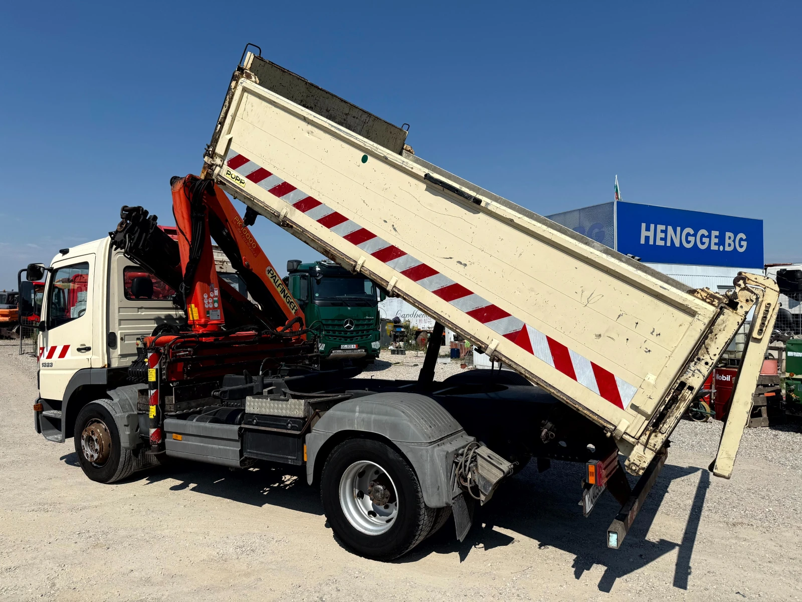 Mercedes-Benz Atego 1323 КРАН PALFINGER PK10000 - изображение 8