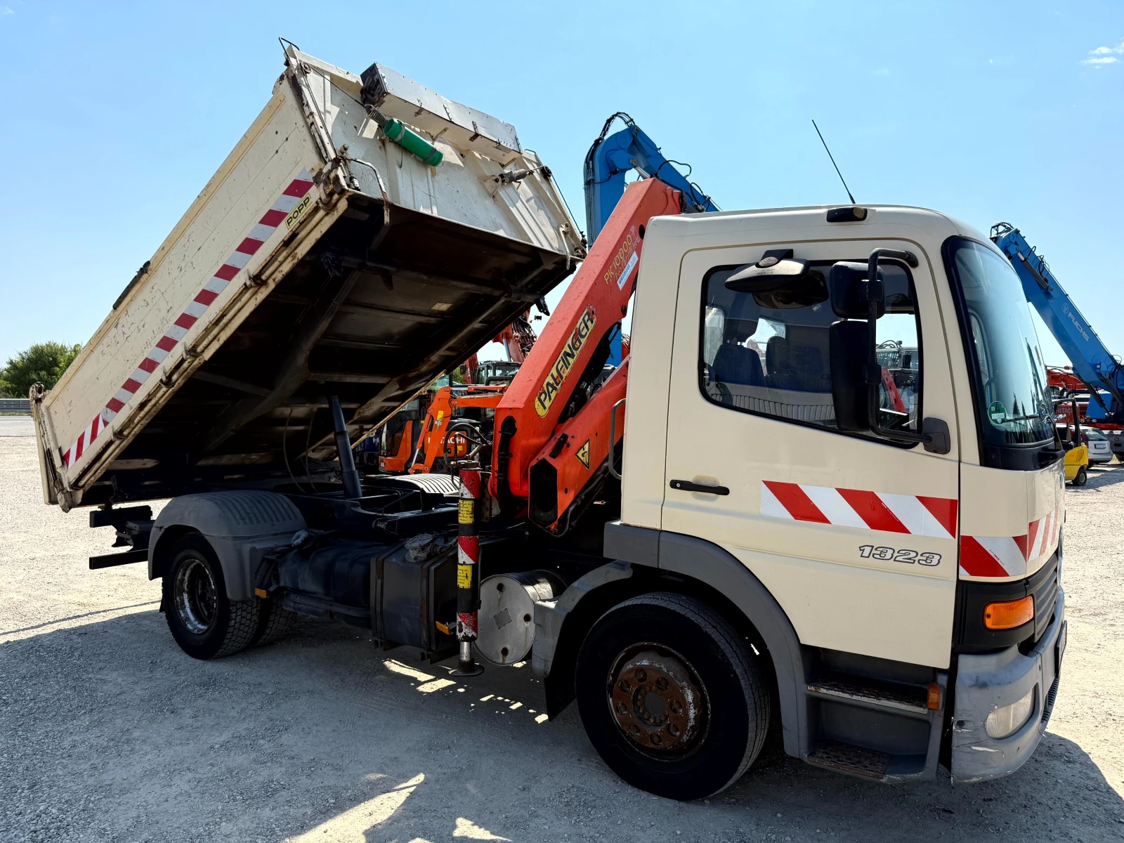 Mercedes-Benz Atego 1323 КРАН PALFINGER PK10000 - изображение 5