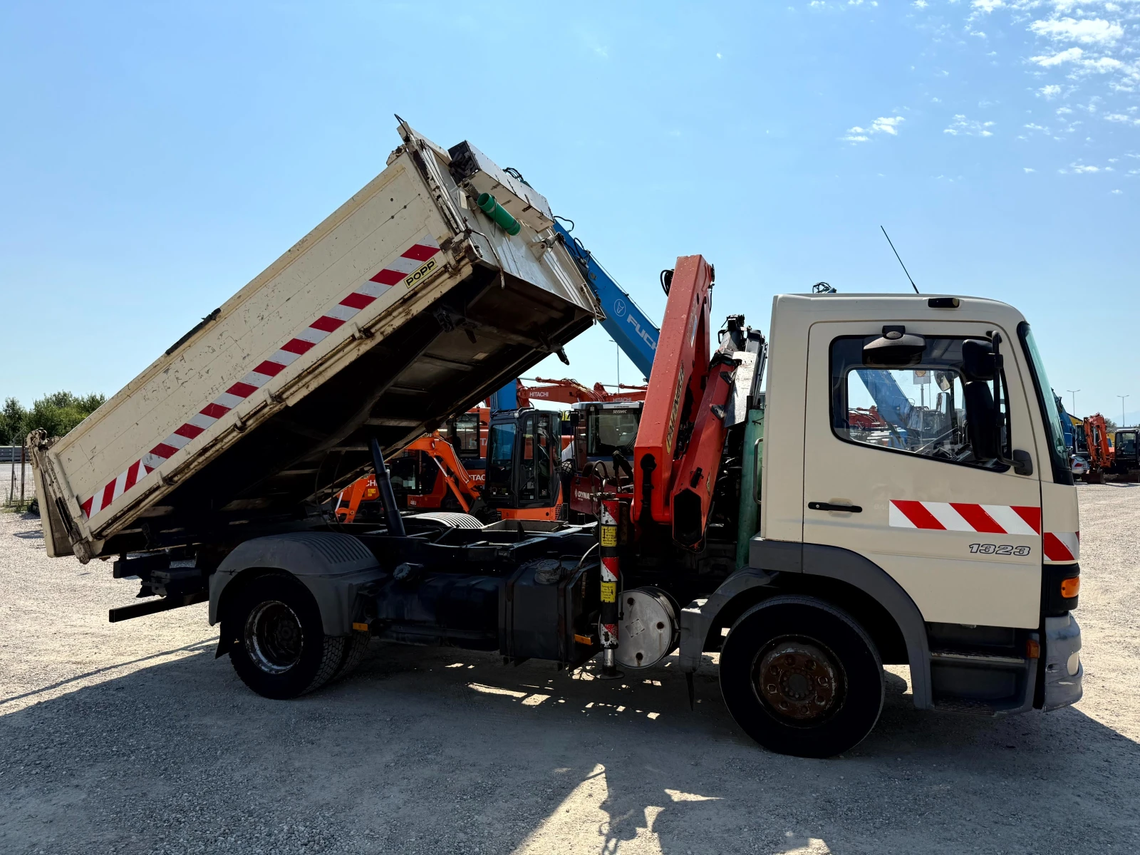 Mercedes-Benz Atego 1323 КРАН PALFINGER PK10000 - изображение 7
