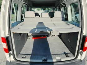VW Caddy 2.0 CNG Германия Клима Седалково Реални КМ , снимка 15