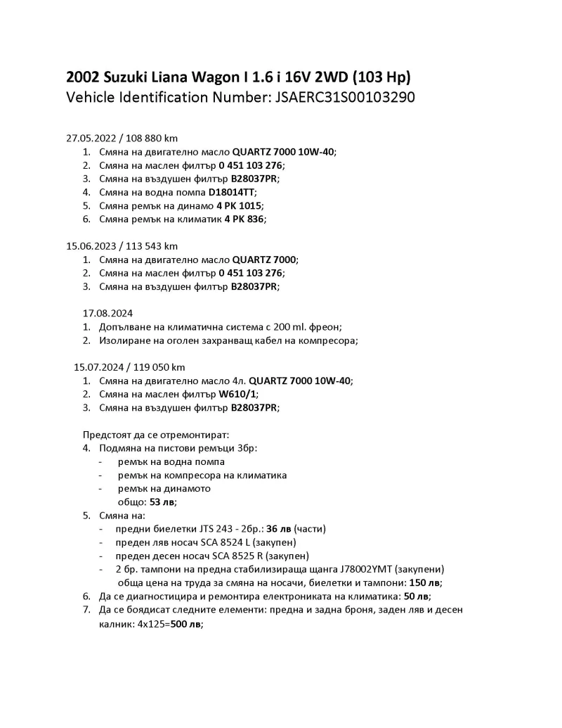 Suzuki Liana, снимка 17 - Автомобили и джипове - 49451367