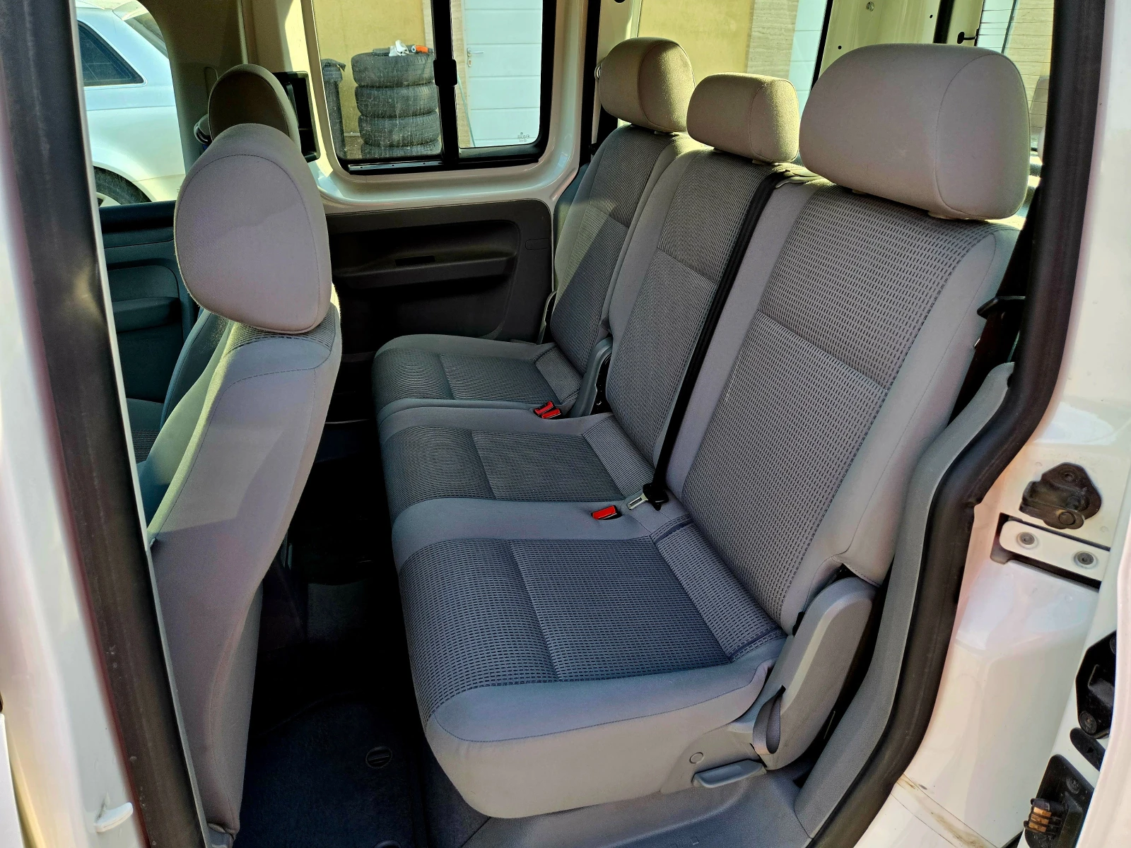 VW Caddy 2.0 CNG Германия Клима Седалково Реални КМ , снимка 10 - Автомобили и джипове - 55225192