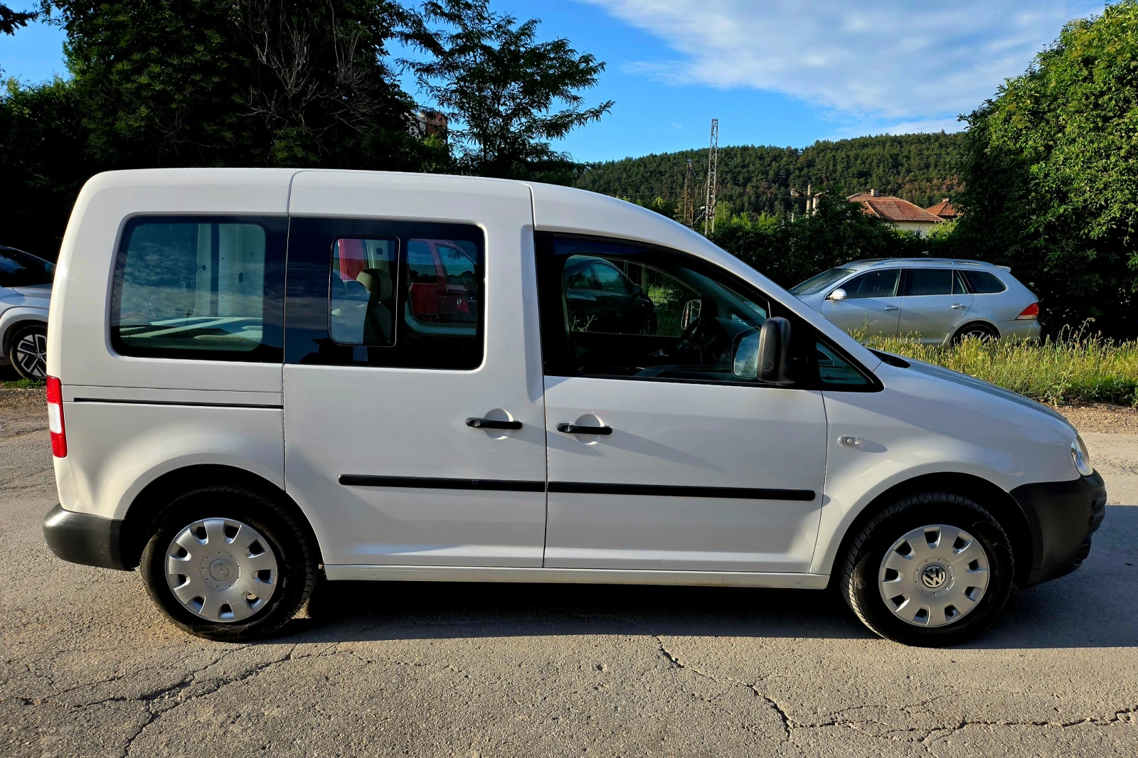 VW Caddy 2.0 CNG Германия Клима Седалково Реални КМ , снимка 7 - Автомобили и джипове - 55225192