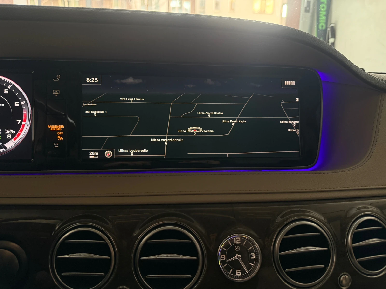 Mercedes-Benz S 500 AMG* 360* KEYLESS* White Dimond Designio* PANO* TO, снимка 15 - Автомобили и джипове - 55231893