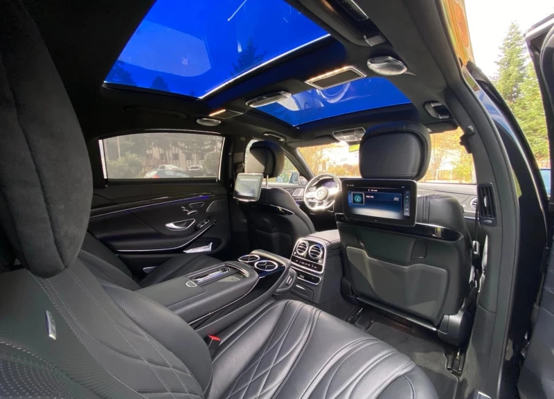 Mercedes-Benz S 63 AMG Long 4Matic+ , снимка 8 - Автомобили и джипове - 52811618