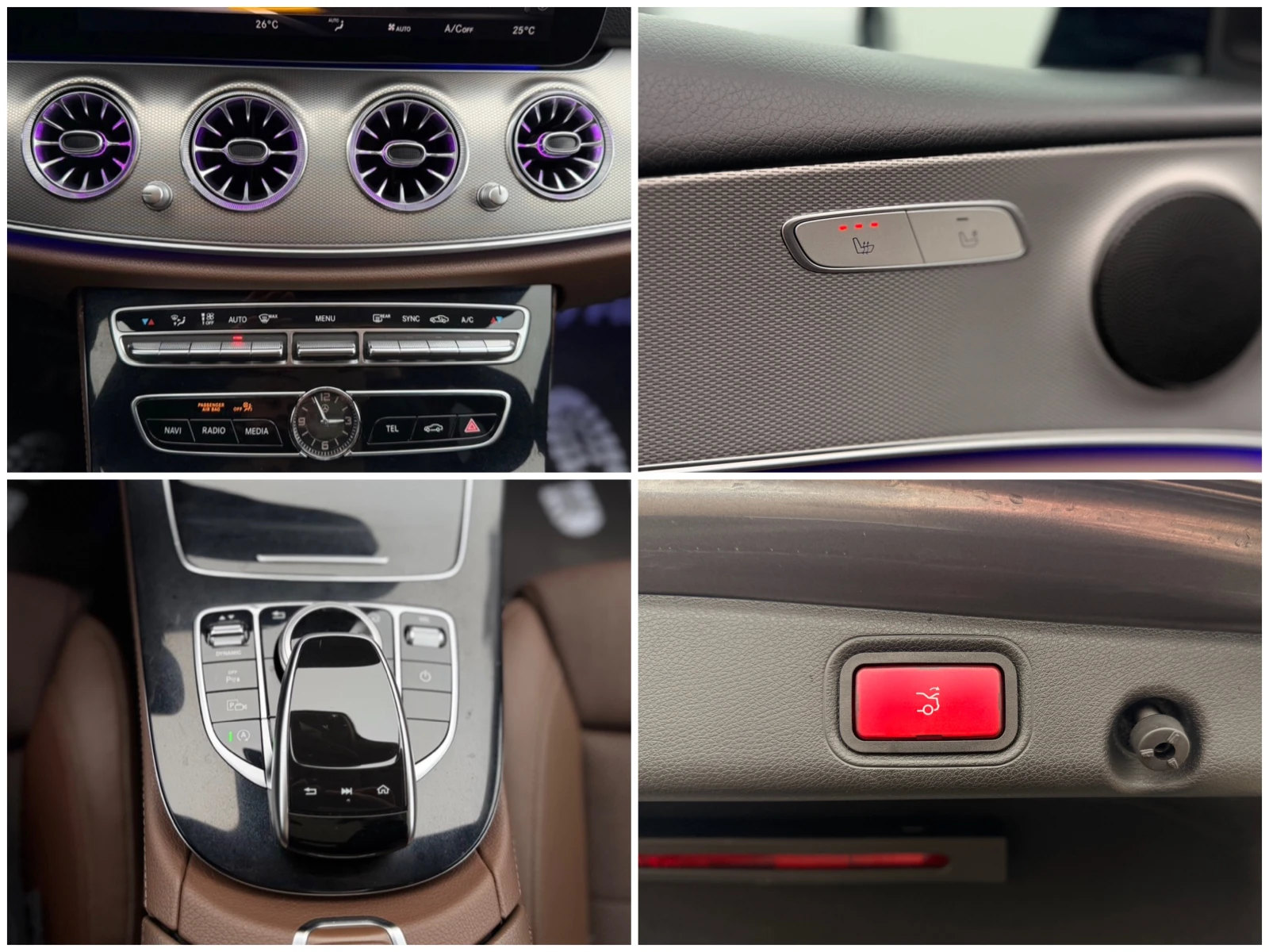 Mercedes-Benz E 350 d= BRABUS= 3xTV= DIGITAL COCKPIT= ��������= 360* � | Mobile.bg � ����������� 17