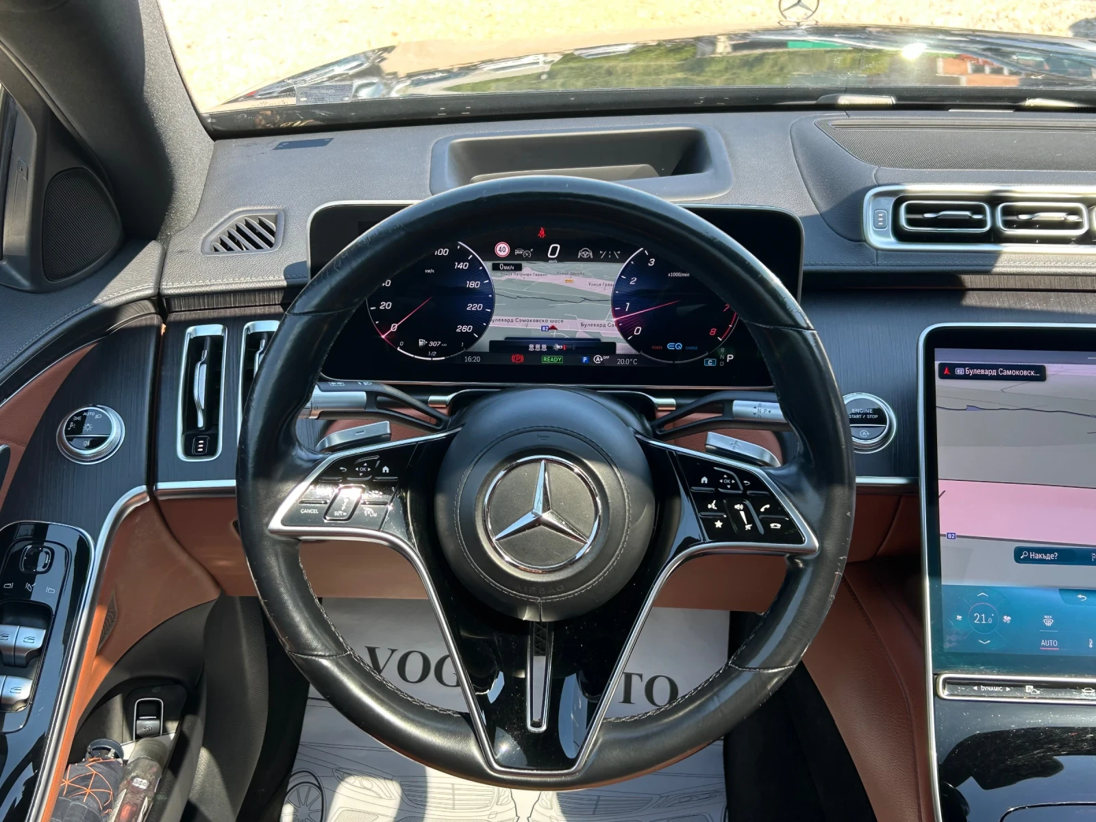 Mercedes-Benz S 450 4Matic* Long* PANO* BURMESTER, снимка 8 - Автомобили и джипове - 55395883