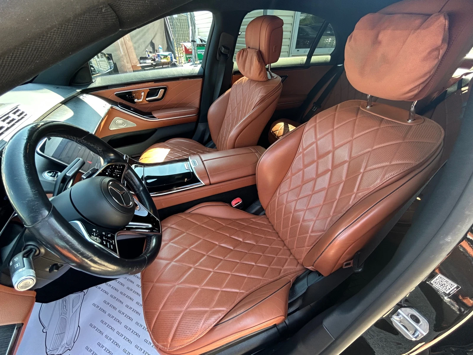 Mercedes-Benz S 450 4Matic* Long* PANO* BURMESTER, снимка 9 - Автомобили и джипове - 55395883