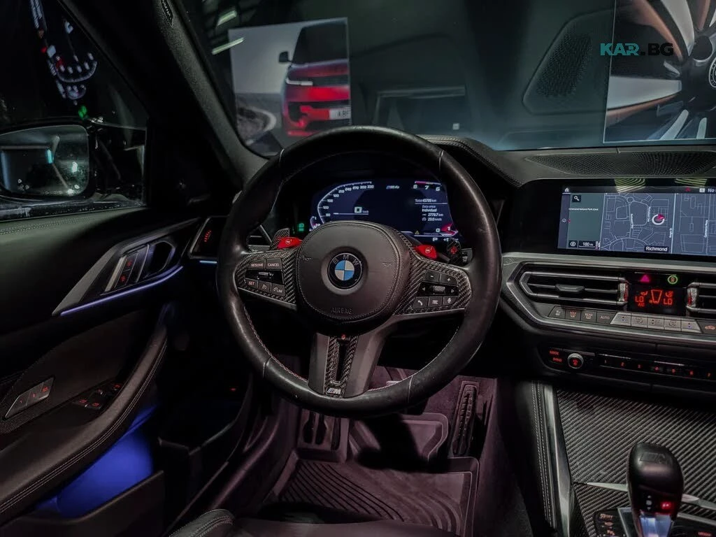 BMW M4 COMPETITION* HUD* HARMAN* 360* LASER, снимка 12 - Автомобили и джипове - 55742465