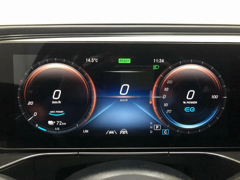 Mercedes-Benz EQC 400/4MATIC/AMG/408HP/DISTR/CAM/LED/NAVI/205E, снимка 14 - Автомобили и джипове - 50470269