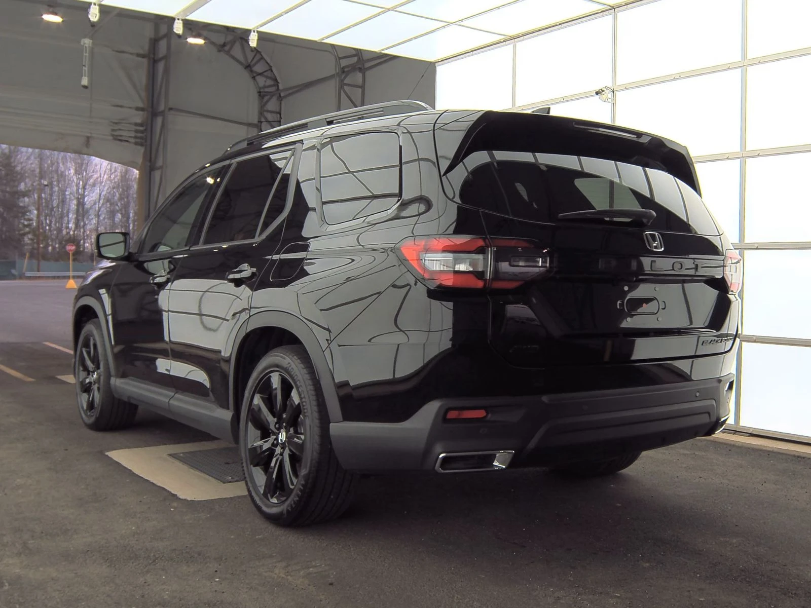 Honda Pilot BLACK EDITION * HEAD UP * KEYLESS * М.ТОЧКА * LED  - изображение 6