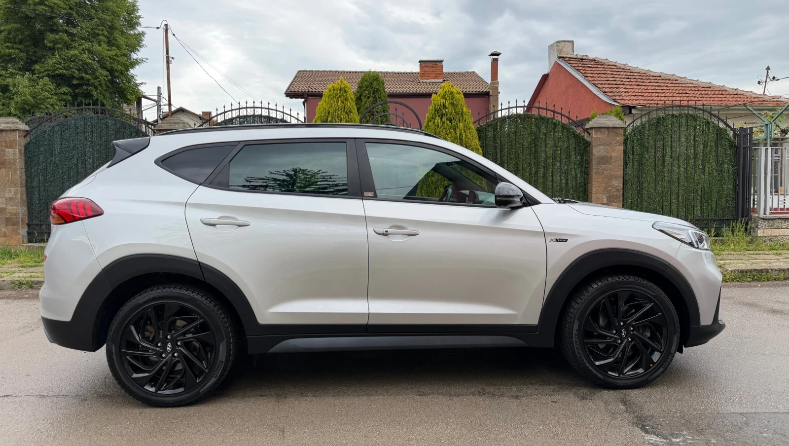 Hyundai Tucson 2.0CRDI 4WD N-LINE Внос Швейцария, снимка 7 - Автомобили и джипове - 54455465