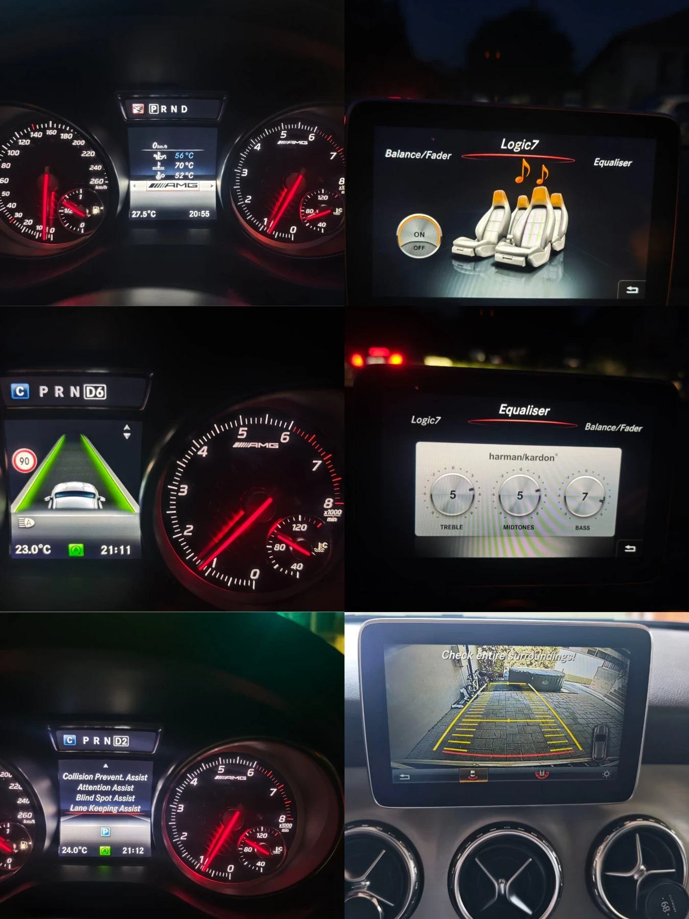 Mercedes-Benz GLA 250 AMG 45 FACELIFT 2020 4matic, снимка 16 - Автомобили и джипове - 55777293