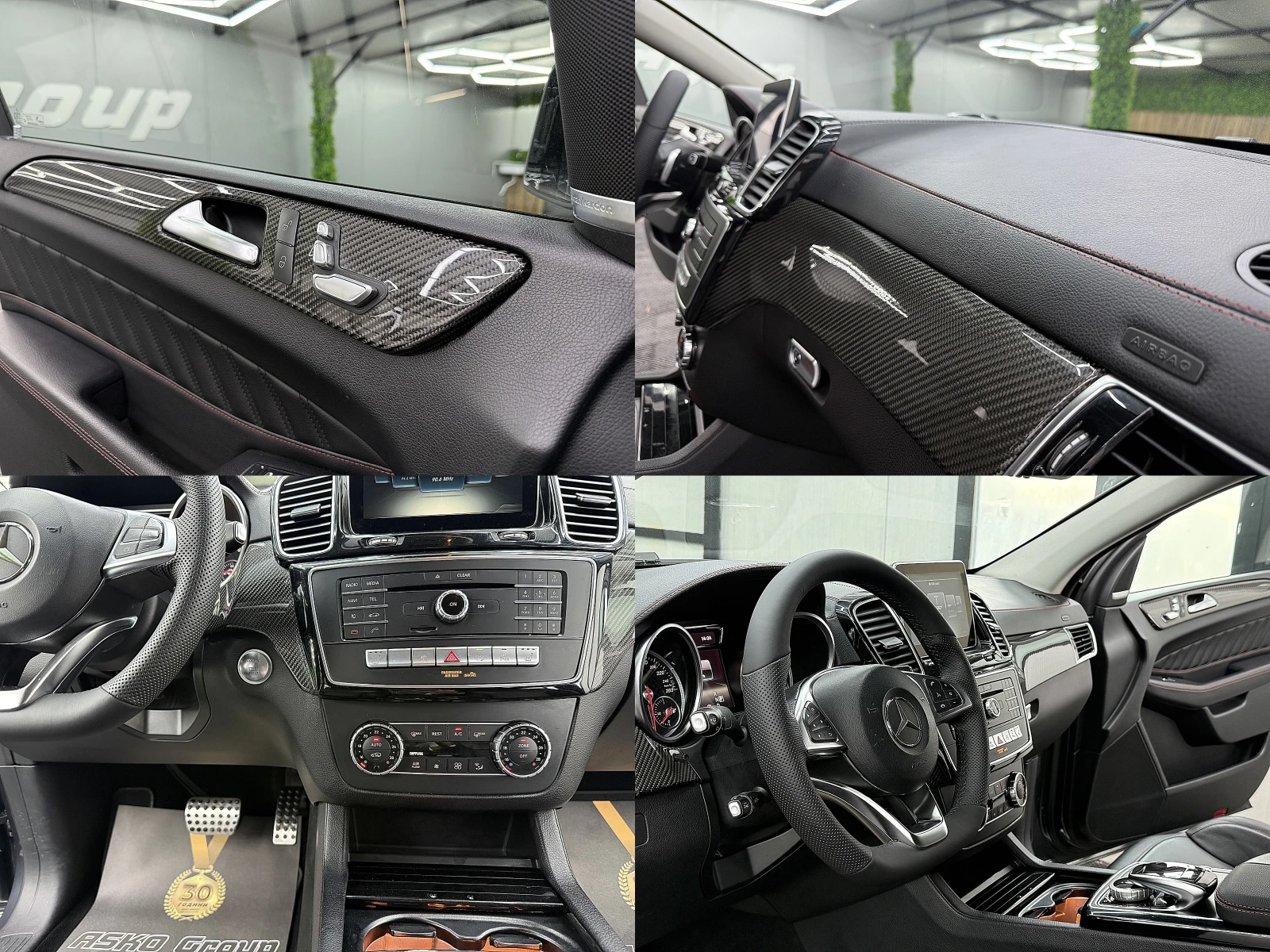 Mercedes-Benz GLE 350 KUPE/BRABUS/2xTV/Keyless/СОБСТВЕН ЛИЗИНГ, снимка 11 - Автомобили и джипове - 55836508