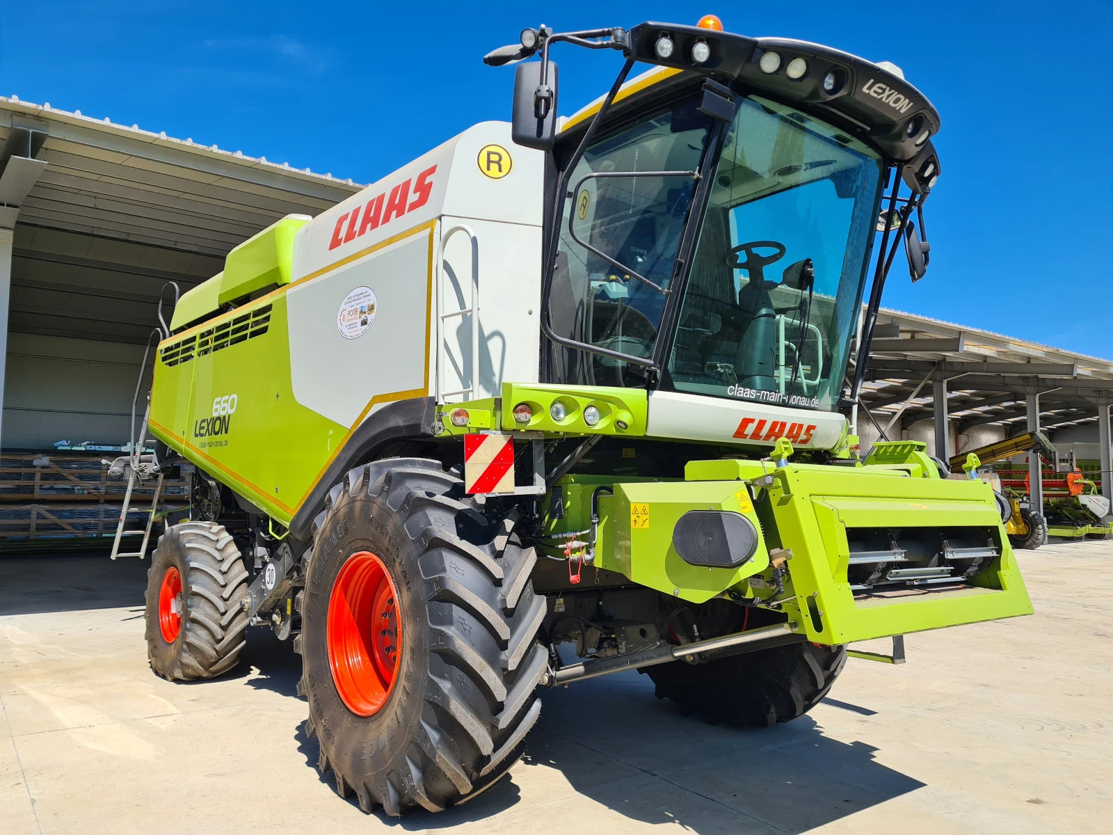 Комбайн Claas Lexion 660 - изображение 2