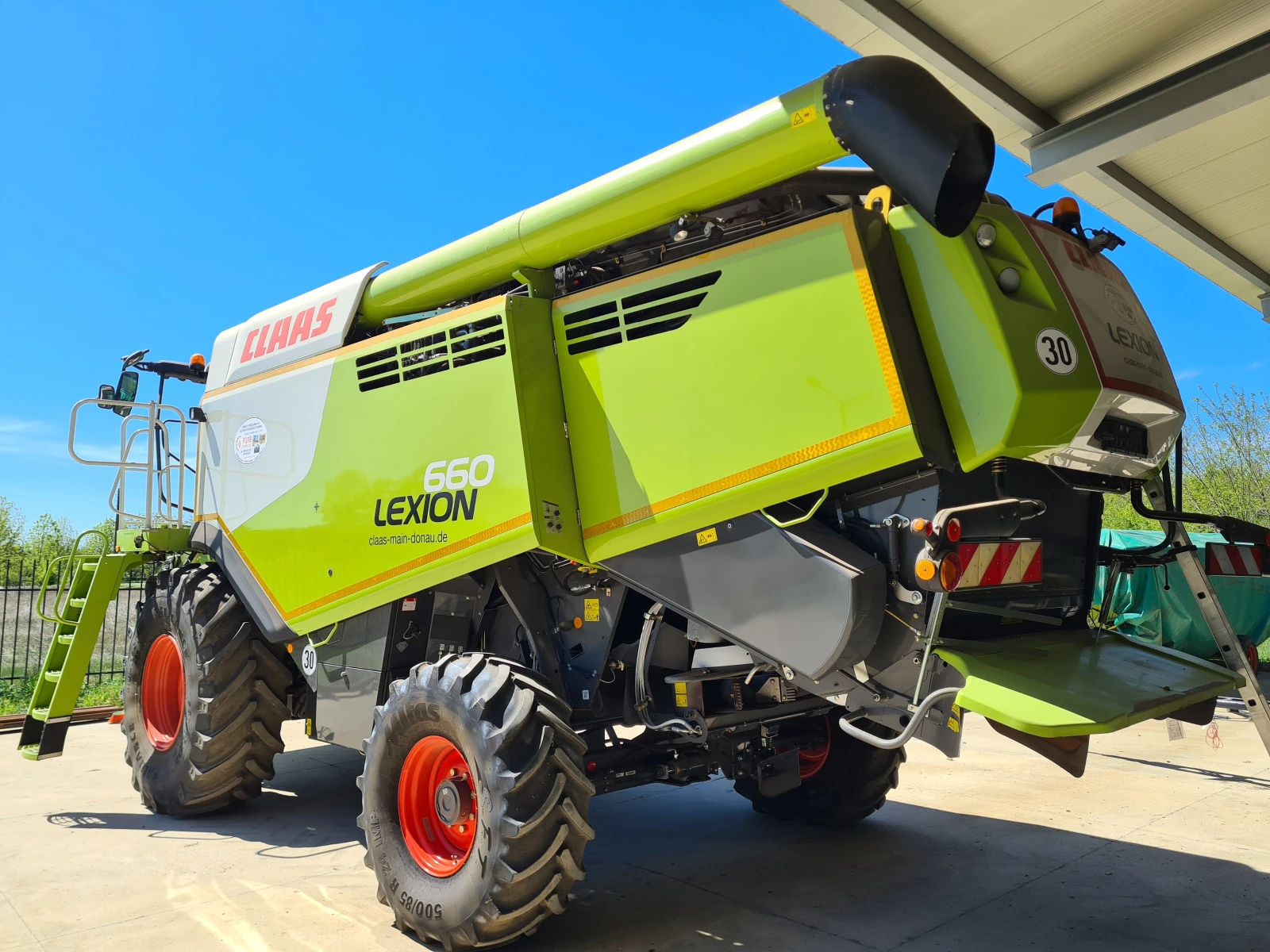 Комбайн Claas Lexion 660 - изображение 5