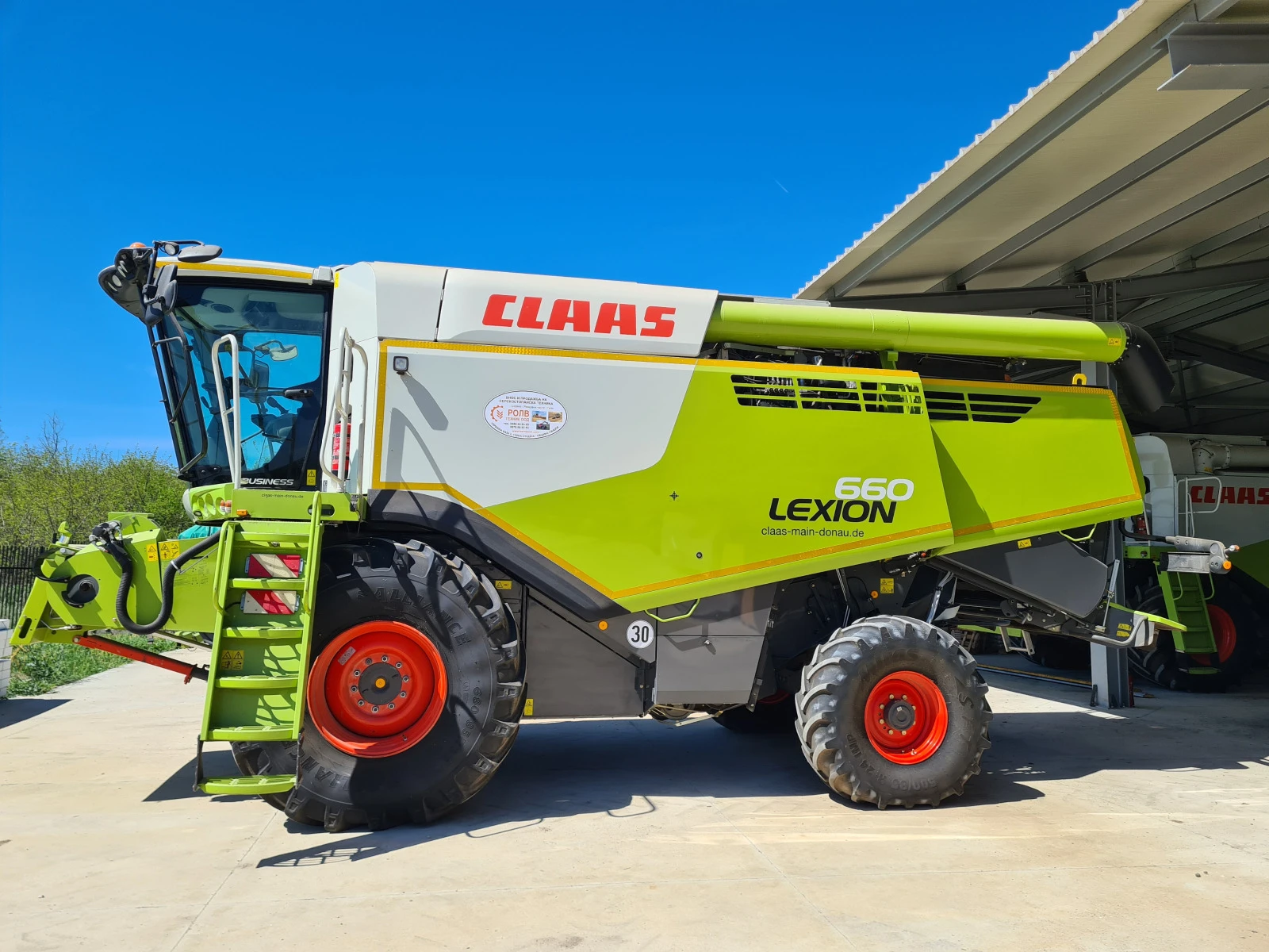 Комбайн Claas Lexion 660 - изображение 4