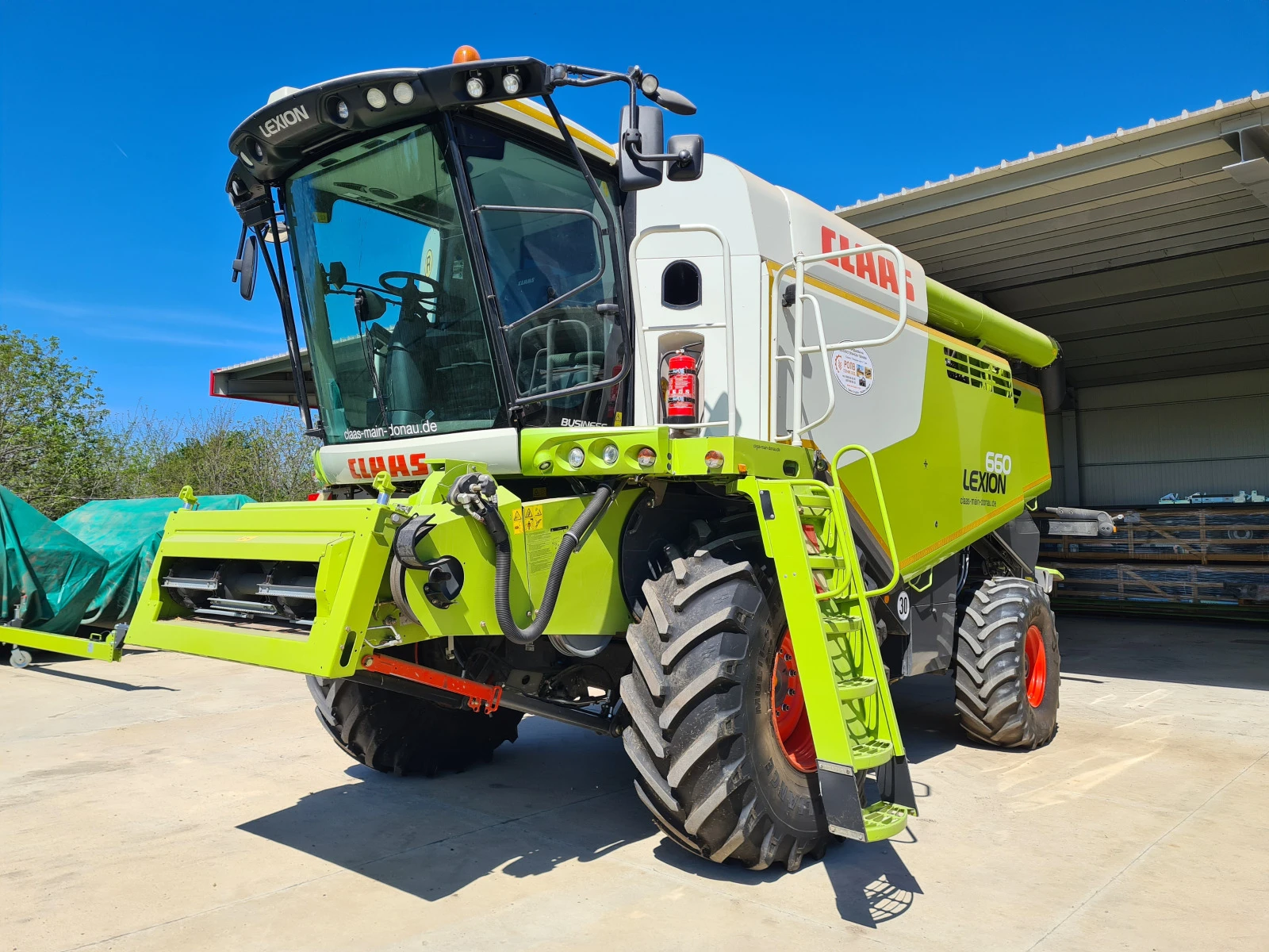 Комбайн Claas Lexion 660 - изображение 3