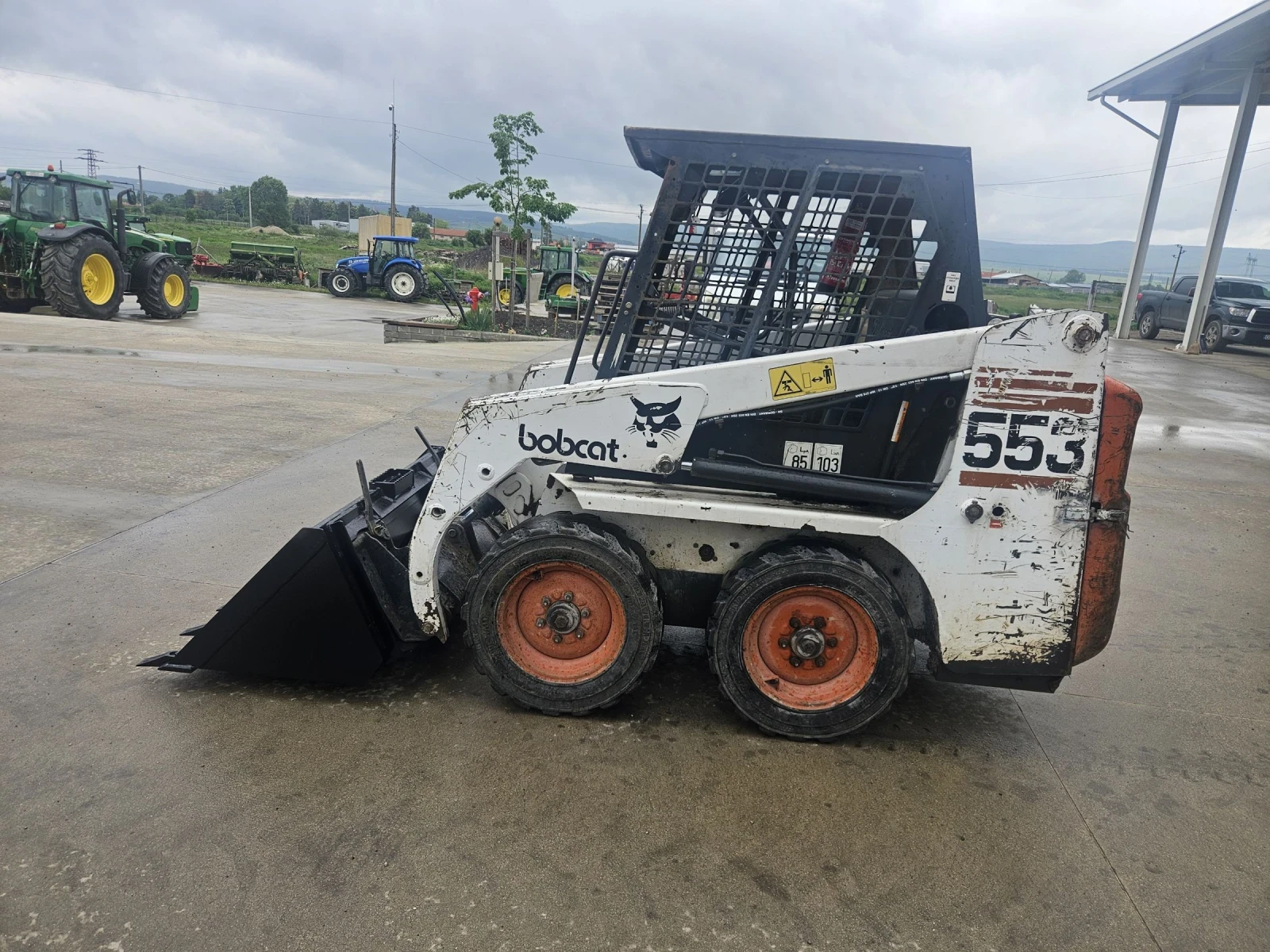 Мини челни товарачи Bobcat 553, снимка 5 - Индустриална техника - 54676266