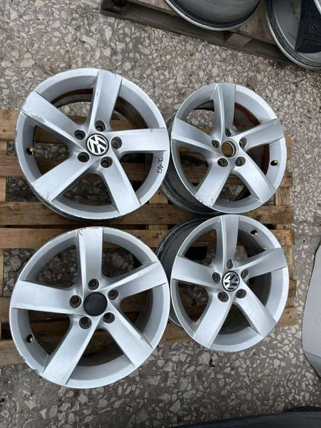 Алуминиеви джанти VW Passat B7 Touran 7Jx16 ET45 3AA601025A ном 210