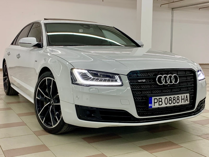 Audi A8 4.0TFSI W12 /CAM360/OBDUH/VAKUUM/BOSE/HUD/KeyLess/, снимка 3 - Автомобили и джипове - 49302809