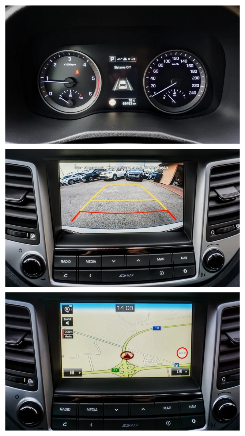 Hyundai Tucson 1.7CRDI XPOSSIBLE, снимка 10 - Автомобили и джипове - 52579646