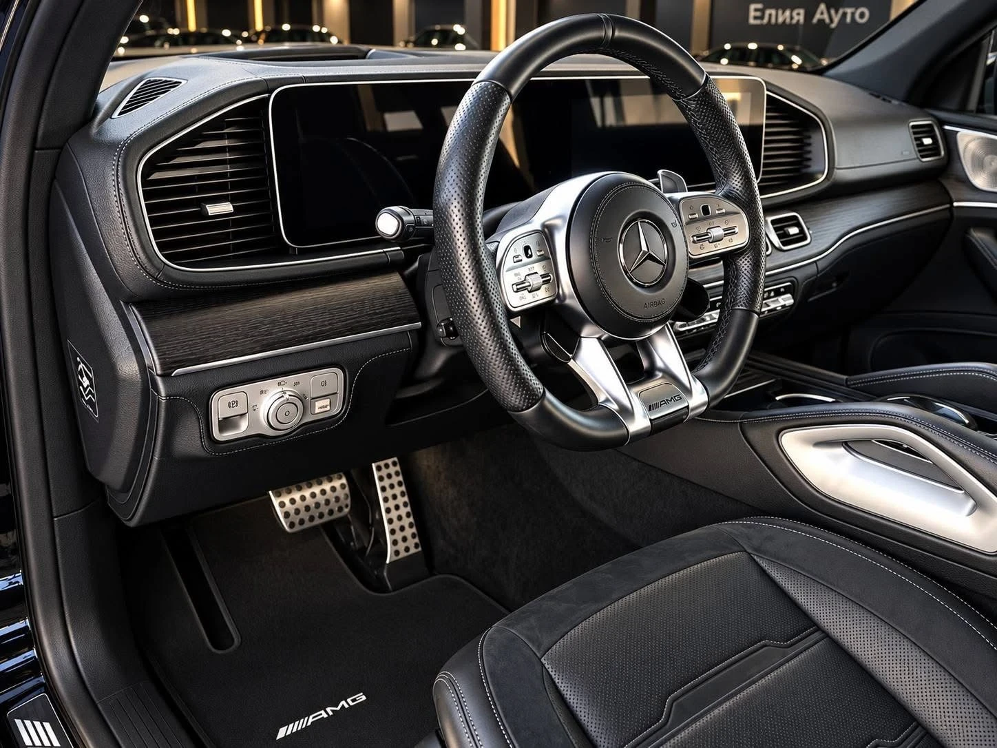 Mercedes-Benz GLS 63 AMG S 4MATIC+ 7 ������ LED ���� BURM ������ 100% | Mobile.bg � ����������� 10