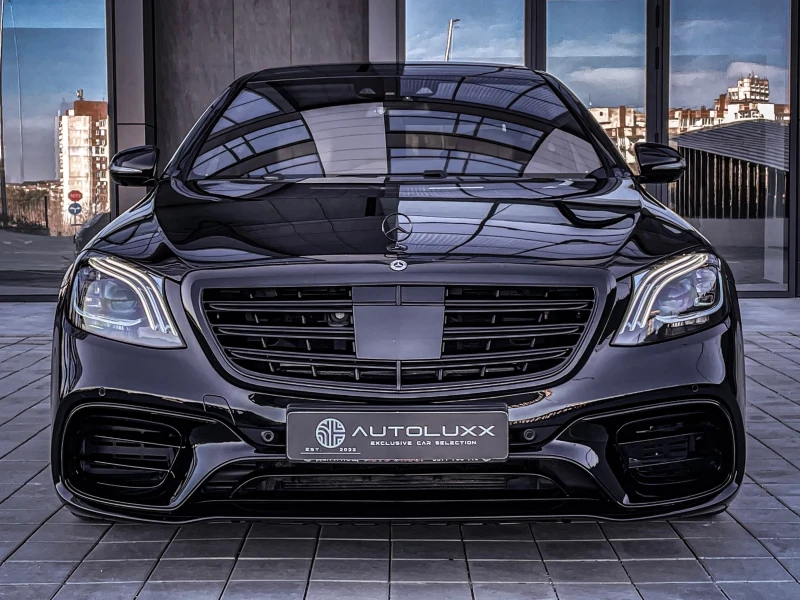 Mercedes-Benz S 350 S63 AMG OPTIC FACE/3xTV/360/NIGHT/3DBURM/MEGA FULL, снимка 4 - Автомобили и джипове - 49531411