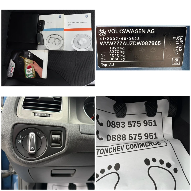 VW Golf 1.6-TDI-TOP-NEW-183.000km-UNIKAT-NAVI-PERFEKT, снимка 16 - Автомобили и джипове - 52717244