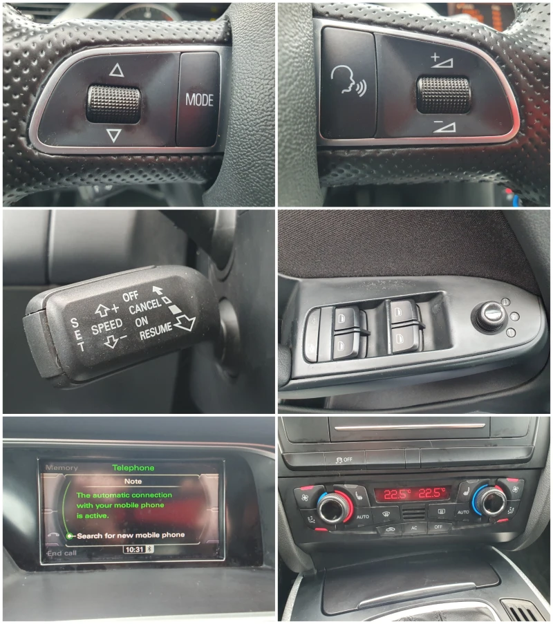 Audi A4 2.0 TDI AVTOMATIK LED NAVI TEMPOMAT, снимка 12 - Автомобили и джипове - 52914748