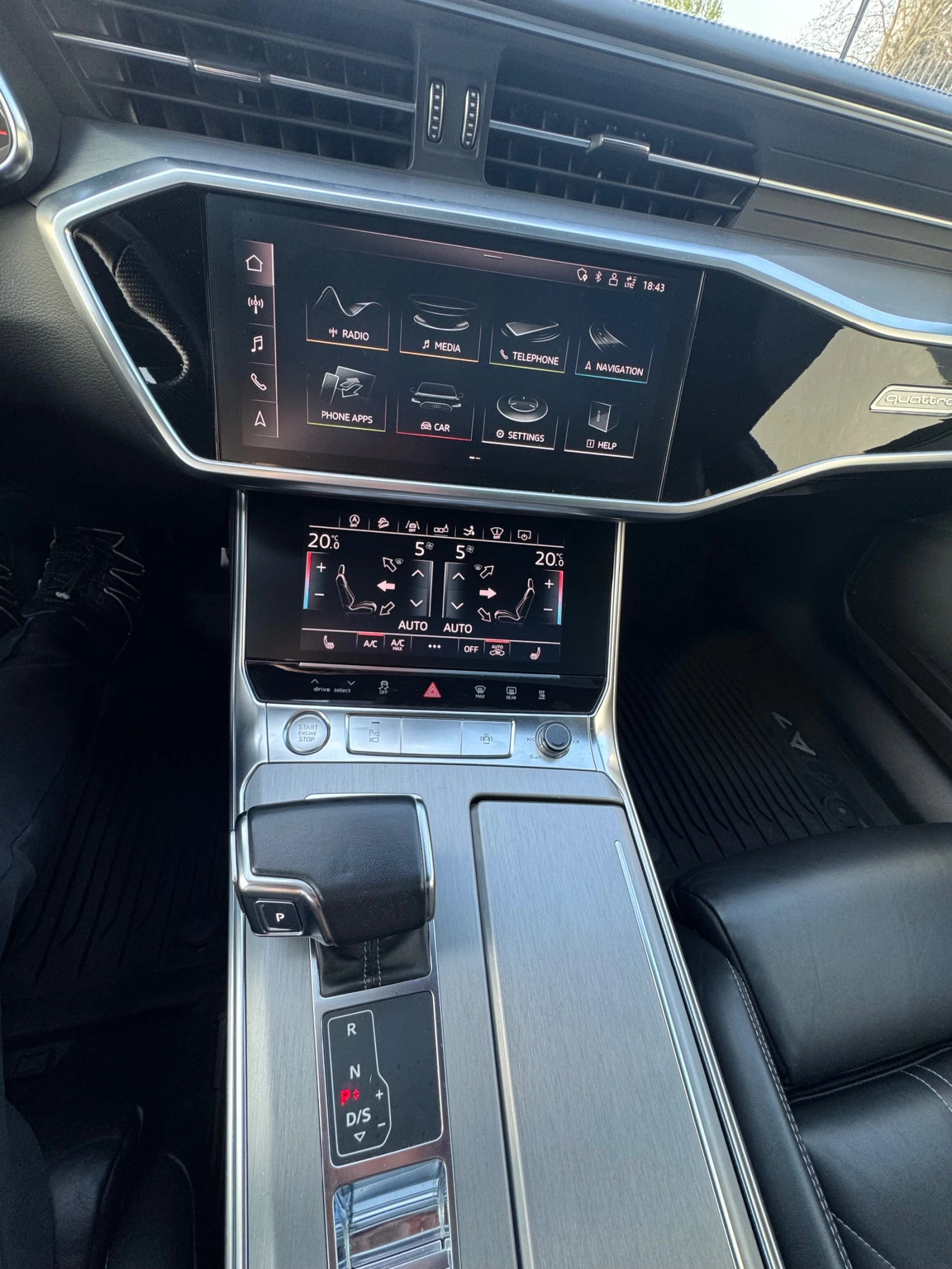 Audi A7 50.TDI-S-Line B&O-MATRIX , снимка 14 - Автомобили и джипове - 54230242